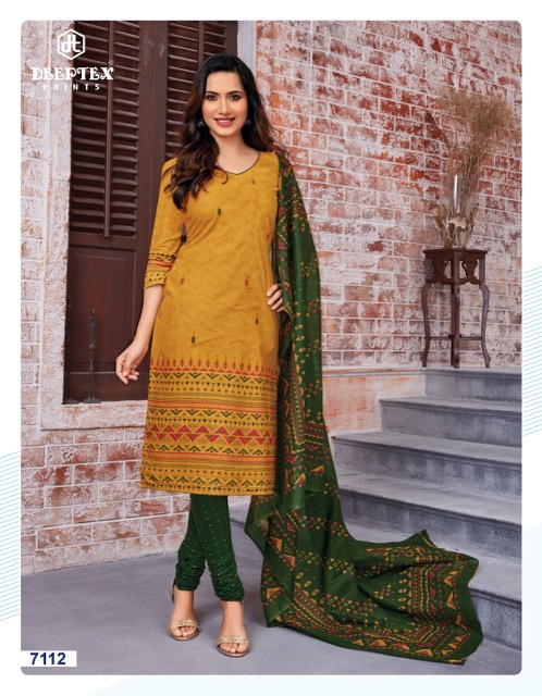 Deeptex Miss India Vol-71 Beautiful Printed Casual Wear Dress Materials